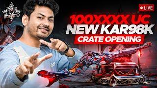 LIVE - CRATE OPENING - 100XXX UC | VAMPYRA SET & THRONMAKER KAR98K