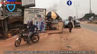 EDO: See The Old Mechanic Road And Buka X In Egor In Benin City, Edo State.