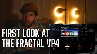 First Look at the Fractal VP4 Virtual Pedalboard - Unboxing, Size, The Editor and Factory Presets