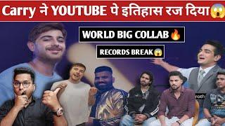 Carryminati history Create YouTube Carryminati World Biggest Collaboration,Mr Beast,Indian YouTuber