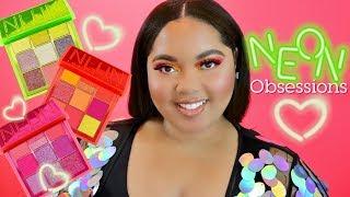 Huda Beauty Neon Obsessions Palettes Review + 3 LOOKS!