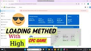 Google Adsense Loading New Methed | With High Cpc |Paid Methed Give away 