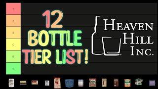 Heaven Hill Tier list! A 12 Bottle Smackdown!!