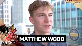 Potential Arizona Coyotes draft pick Matthew Wood discusses his NHL Draft experience so far