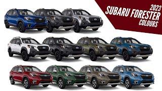 2023 Subaru Forester - All Color Options - Images | AUTOBICS