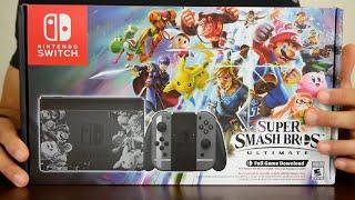 Unboxing - Nintendo Switch Super Smash Bros. Ultimate Edition