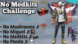 Heroic Ranked Match no medkits/healing challenge Free Fire by DEATH RAIDER GAMING