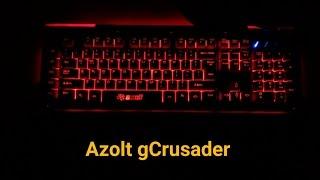 Azolt gCrusader Keyboard Unboxing