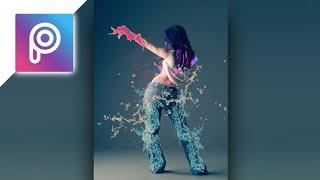 How to make Paint Splash and Water Splash Effect in photos | PicsArt Tutorial