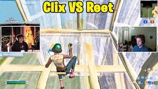 Clix VS Reet 1v1 TOXIC Zone Wars!