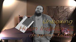 Unboxing Huion Inspiroy 2 L drawing tablet