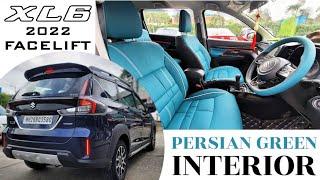 XL6 FACELIFT 2022 MODIFIED WITH PERSIAN GREEN & PIANO BLACK INTERIOR...!!!98201 87037