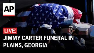 Jimmy Carter funeral LIVE: Service in Plains, Georgia