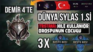 HİLE ZANNETTİLER!! DÜNYA SYLAS 1.Sİ DEMİRDE OYNARSA NE OLUR? 3 PENTA'YA HİLE DEDİLER!