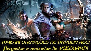 VÁRIAS NOVAS INFORMAÇÕES DE DRAGON AGE VEILGUARD! Skills, companions, especialização de magos...