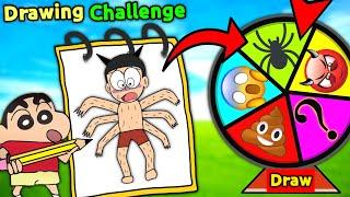 Spin Wheel To Draw Challenge ‍ || Funny Game 