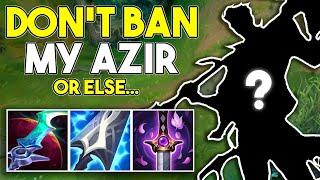 A GHOSTER BANNED MY AZIR AND I MADE HIM REGRET IT