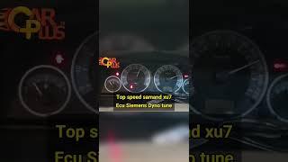 ریمپ سمند xu7 داینو تیون بعد از ریمپ .Top speed samand xu7Ecu Siemens Dyno tune