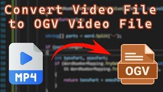 How to Convert a Video File to an OGV Video File Using VLC Media Player