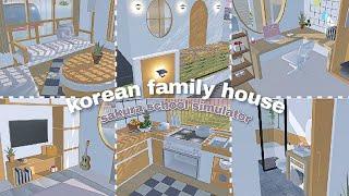 𔔁 「 Bagi - Bagi ID 」 Korean Family House 𓍢ִ໋⊹ ࣪┊ SAKURA School Simulator