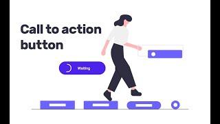 Part 1- Call to action button with svg loading #css #javascript