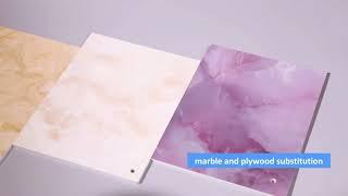 Premium Quality PVC Marble Sheet For Bathroom Wall Panel