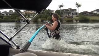 Nanna Tricking on the Seahorseski