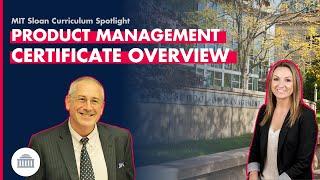 Curriculum Deep Dive: Product Management Certificate at MIT Sloan