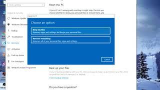 Windows 10 - How to Reset Windows to Factory Settings without installation disc