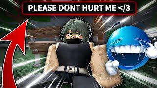 "PLS DONT HURT ME!"  | (The Strongest Battlegrounds)