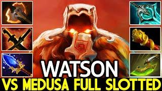 WATSON [Juggernaut] Top Pro Carry VS Medusa Full 6 Slotted Dota 2