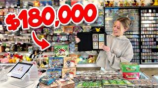 Spending $180,000 On Pokemon! My Card Shops BIGGEST Vintage Restock (Owner POV)