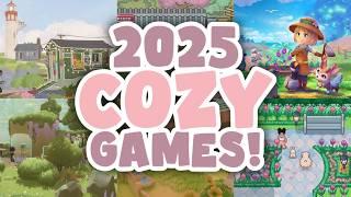 10 Cozy Games I cannot wait to play in 2025!