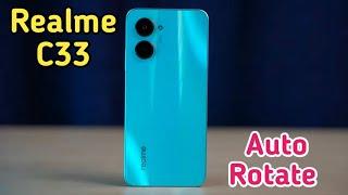 How To Enable Auto Rotation In Realme C33, Realme C33,Me Auto Rotation Kaise On Kare