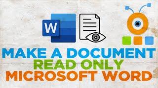 How to Make a Document Read Only in Word