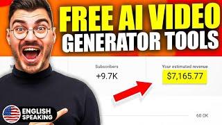 Top 10 FREE AI Video Generator Tools 2023