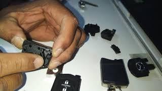 MAZDA KEY SHELL OR BATTERY REPLACEMENT