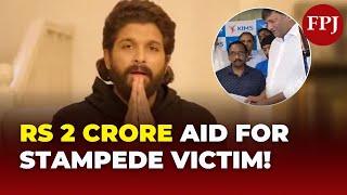 Allu Arjun and Pushpa 2 Team Announce ₹2 Crore Aid for Stampede Victim's Family