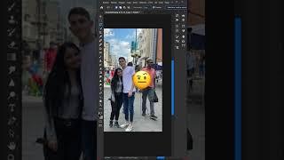 La mejor tecnica para eliminar cualquier persona en una foto #Shorts #photoshop