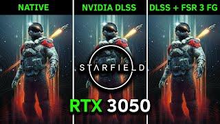 Starfield: FSR 3 Frame Generation Mod + DLSS - RTX 3050