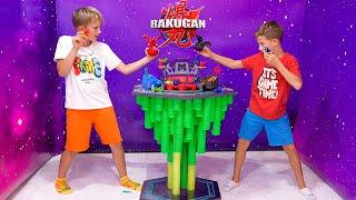 Vlad und Niki Bakugan Kampfarena