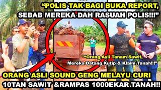 ORG ASLI SOUND GENG MELAYU CURl 10TAN SAWIT &RAMPAS 1000EKAR TANAH "P0LlS RASU4H X BAGI BUKA REPORT"