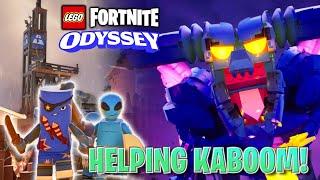 Helping @Kaboom_2084 battle the STORM KING with viewers!!! LEGO Fortnite Odyssey!