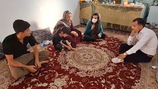 Nomadic documentary: about Baqer working with Parveen and cooking for Narges and Hadi