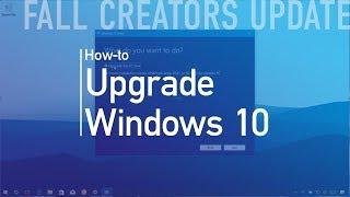 Windows 10 Fall Creators Update: Upgrade process