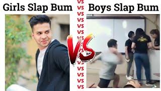 Girls Slap BumVS Boys Slap bum @Ajimwa #memes #girlsvsboys #slap