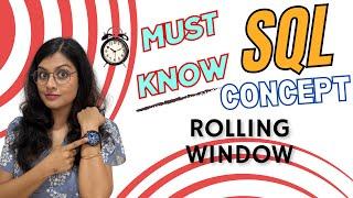 Running SUM in SQL | SQL Window Functions | Must Know concept