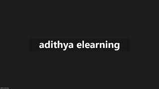 SAP CPI # DAY - 1  |  PART - 2 # ADITHYA ELEARNING ACADEMY #