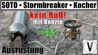 Soto Stormbreaker Anleitung • Benzinkocher Gaskocher Multifuelkocher Outdoor-Kocher • Langzeittest