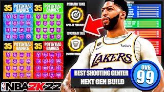 Best Shooting Center Build NBA 2K22 Best Popper Build Best Jumpshot Shoots Greens & Contact Dunks